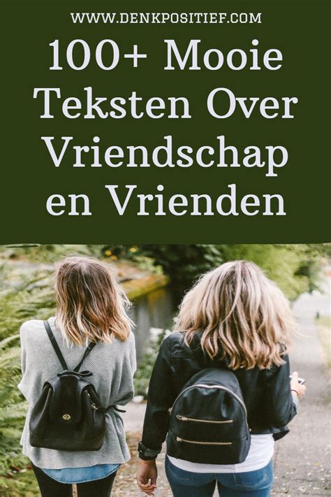 Mooie teksten over vriendschap